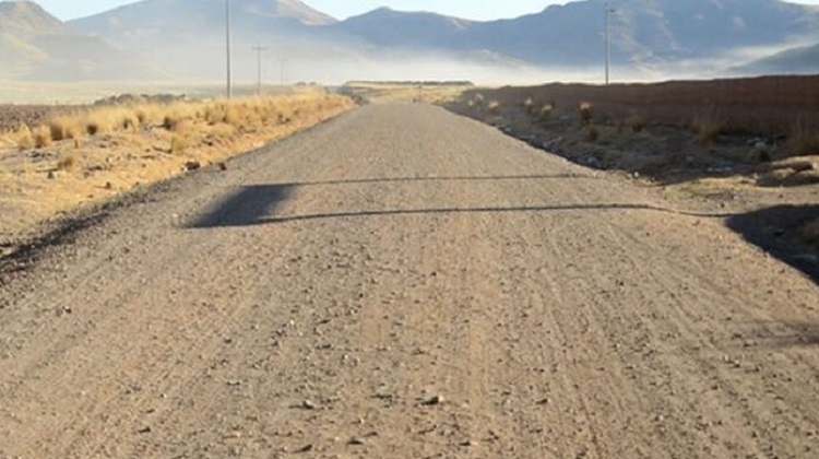 Puno: Empresa habría reducido el ancho de la carretera Chupa-Arapa