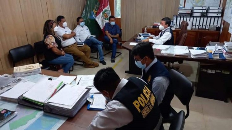 Intervienen el Gobierno Regional de Loreto