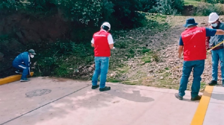 Municipio de Saurama recepcionó obra inconclusa