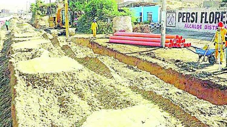 Camaná: Obra de agua potable en Mariscal Cáceres causa perjuicio de S/1 millón