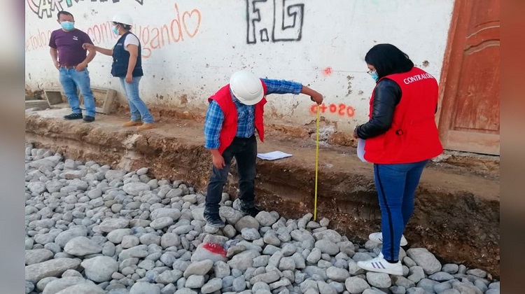 Contraloría detecta deficiencias en reconstrucción de pistas en Celendín