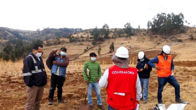 Detectan dos millones de perjuicio en obra de saneamiento básico en Cangallo