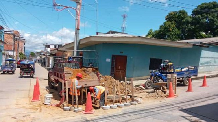 Calles en Tarapoto, Morales, la Banda de Shilcayo, se encuentran en mal estado