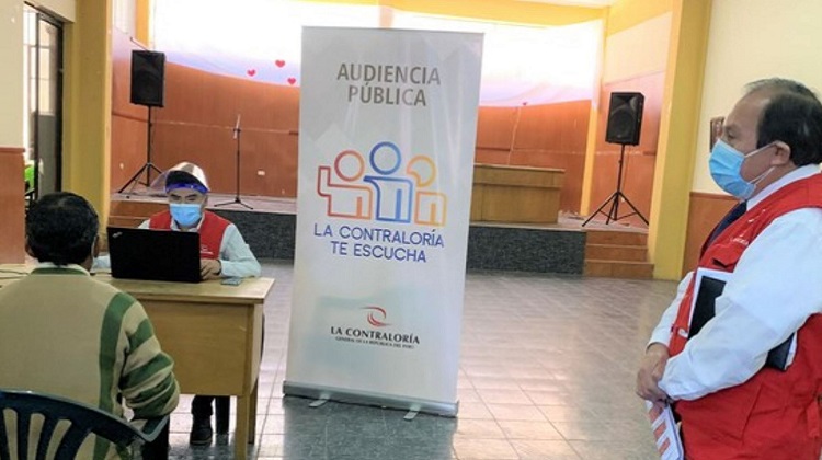 Contraloría recibe denuncias sobre obras públicas y programas sociales en Tacna