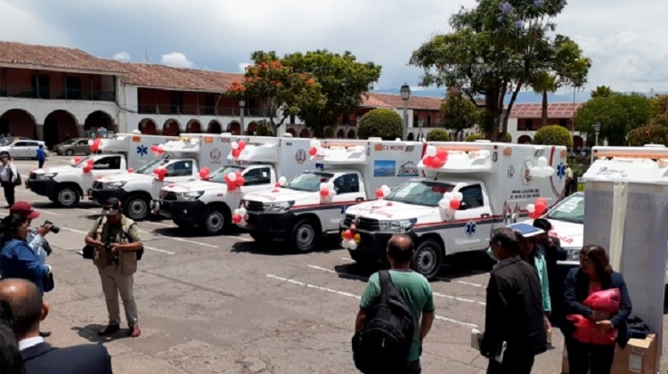 Ayacucho: Compra sobrevalorada de ambulancias investigada por el MP