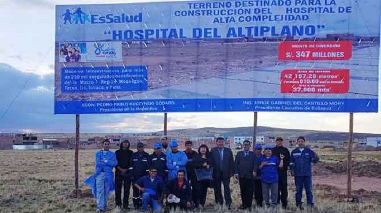 Denuncian que constructora del Hospital del Altiplano habría falsificado documentos