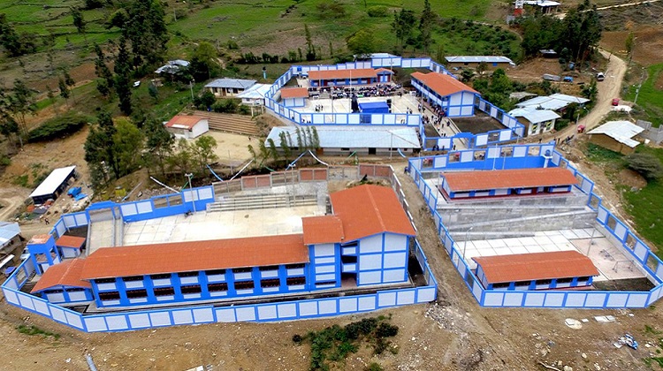 Invierten más de S/ 162,8 millones en construcción de 85 colegios en Cajamarca