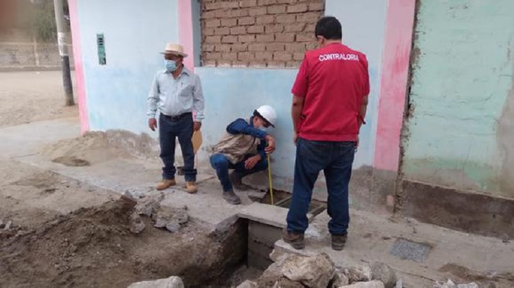 Lambayeque: Pagaron S/ 897 mil por obras de saneamiento sin previo control de calidad