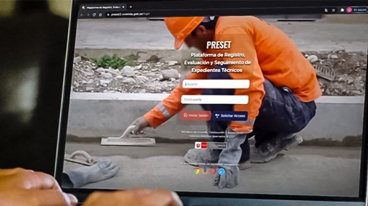 MVCS lanza plataforma digital para acelerar proyectos de vías y equipamiento urbano