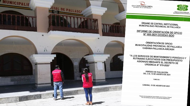 Pallasca: municipalidad deja sin efecto 13 contratos para mantenimiento de carreteras vecinales