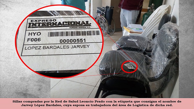 Advierten corrupción en compra de mobiliario en Red de Salud Leoncio Prado