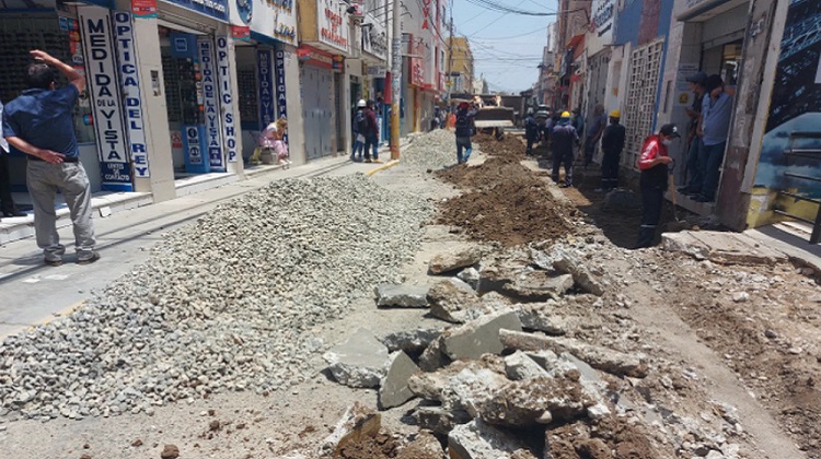 Alertan que obra peatonal en Chiclayo empeoraría caos vehicular