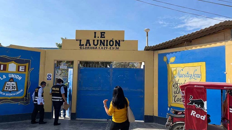 Piura: Contraloría y Fiscalía intervienen oficinas de la Municipalidad de La Unión por obra de colegio