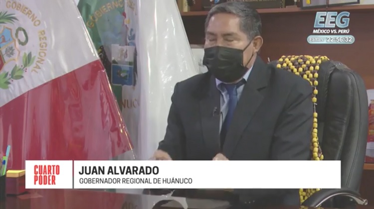 Las serias denuncias contra el gobernador regional de Huánuco Juan Alvarado