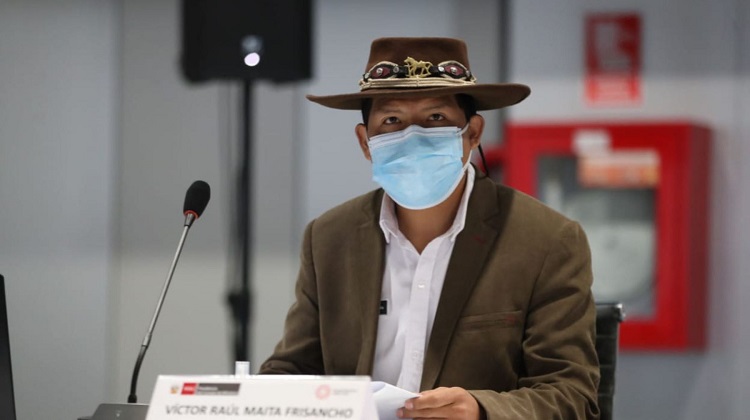 Ministro Víctor Maita anuncia paquete de S/ 1,400 millones para reactivar agro