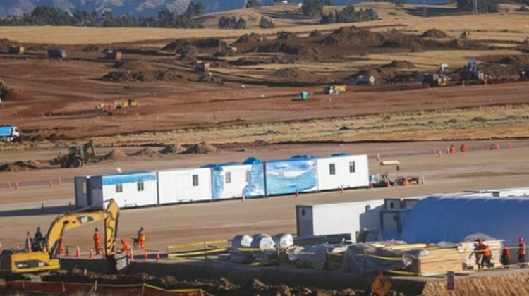 MTC: continúa ejecución del Aeropuerto Internacional de Chinchero de Cusco