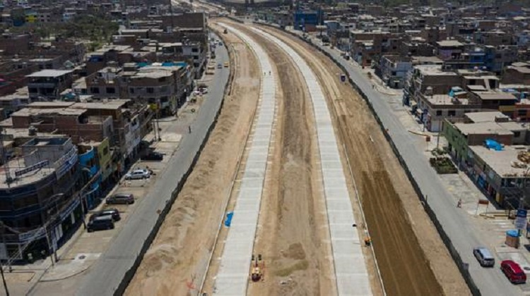 Ampliación del Metropolitano hacia Carabayllo registra un avance del 40%