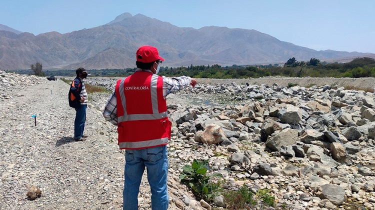 Áncash: advierten retrasos e inconsistencias en obra de protección de las riberas del río Casma