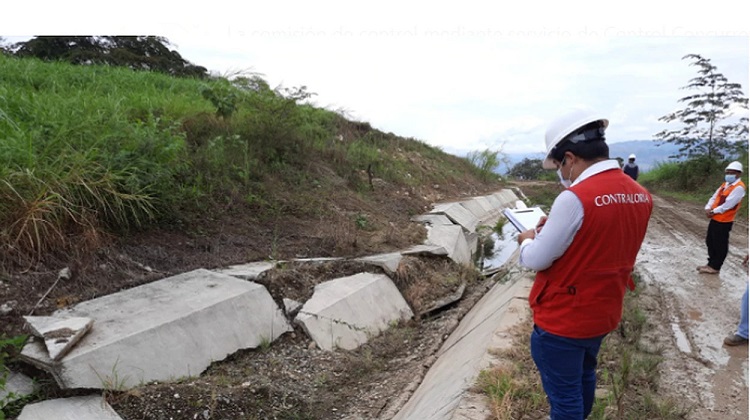 Cajamarca: advierten que obra irrigación de San Antonio de Huarango está en riesgo