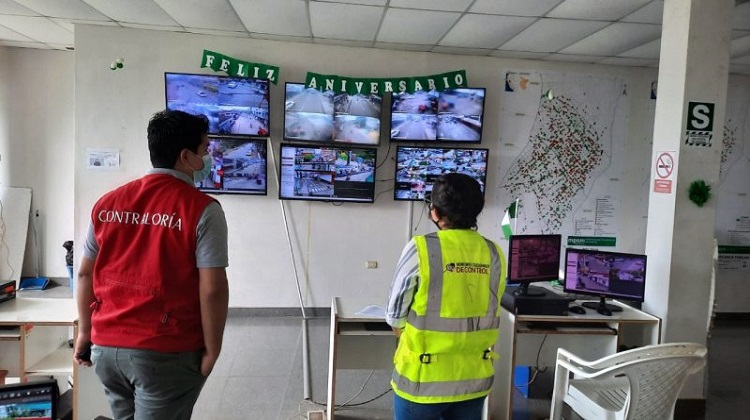 Cámaras videovigilancia de Tarapoto no graban