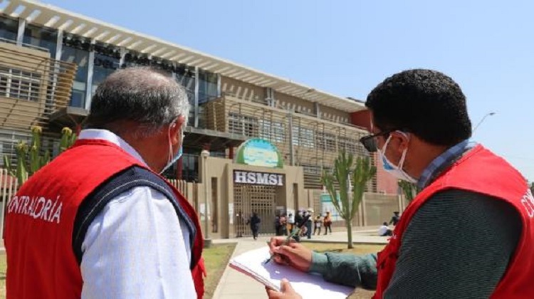 Contraloría advierte situaciones adversas en hospital Santa María del Socorro en Ica