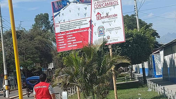Morropón: presentan información inexacta para acreditar experiencia de residente en obra vial