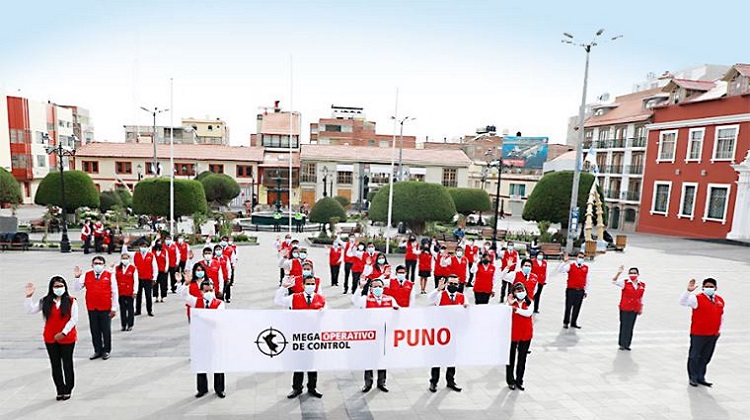 Contraloría comienza megaoperativo de control en Puno con intervención a 171 entidades