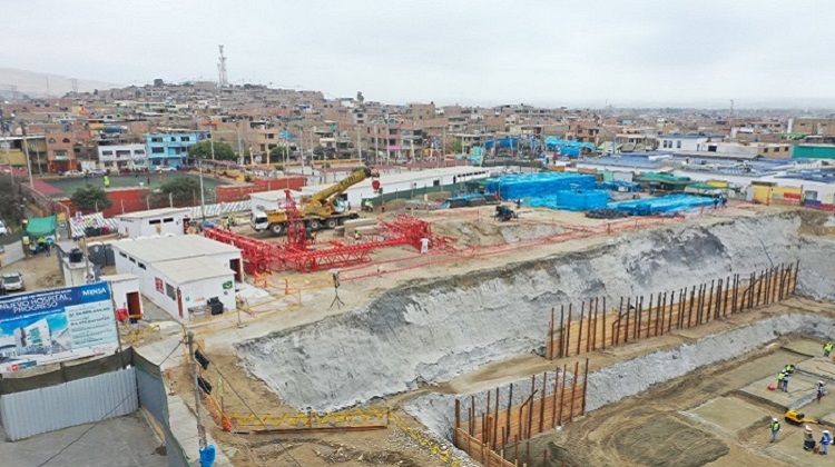 Chimbote: obra del Hospital El Progreso tiene un avance del 8 %