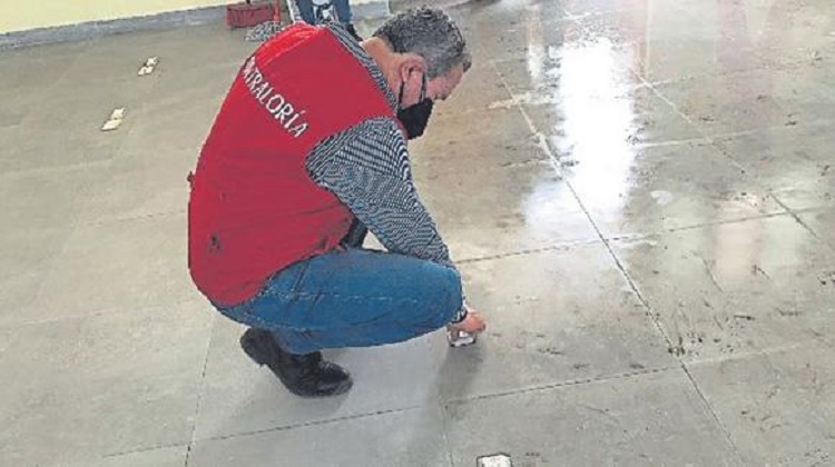 Nuevo Chimbote: Detectan riesgos en obra de colegio en Las Delicias