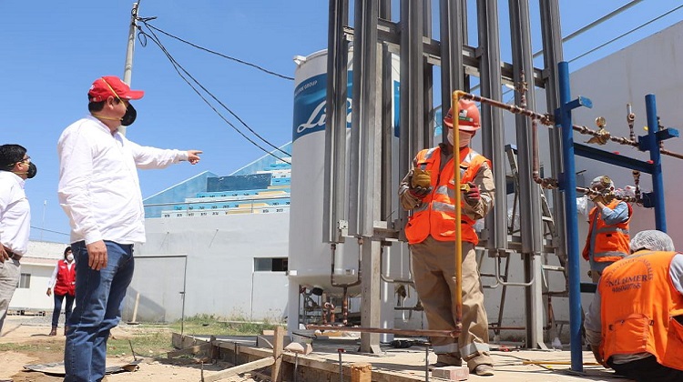 Piura: hospital COVID-19 en riesgo de perder planta de oxígeno