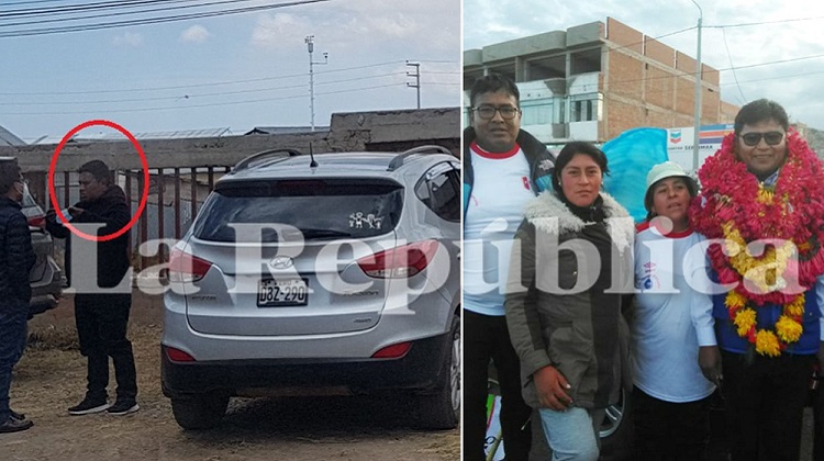 Puno: camioneta de proveedora resguardaba a Agustín Luque