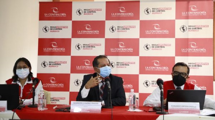 Huánuco: Megaoperativo de la Contraloría detectó perjuicio económico por S/ 32 millones por hechos irregulares