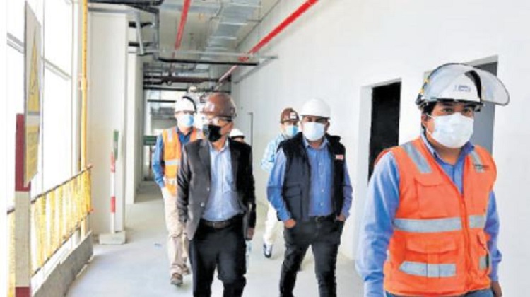 Hospital de Cono Norte de Arequipa avanza a paso lento