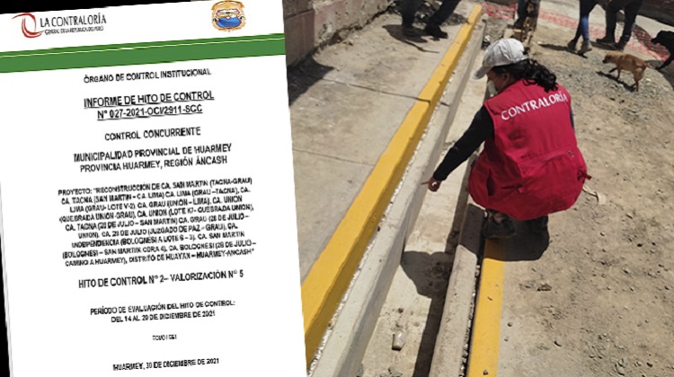 Huarmey: empresa incumple expediente en reconstrucción de calles y municipio no hace nada