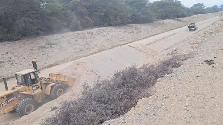 Lambayeque: Gerencia Regional de Agricultura paga sobreprecio para obra de bocatoma