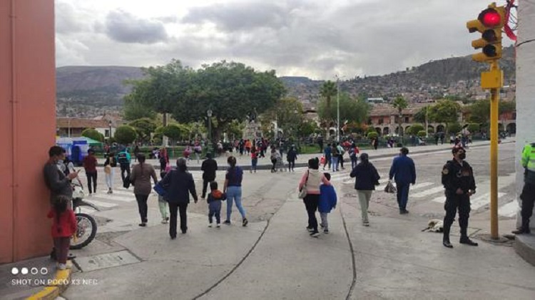 Remodelación de la Plaza Mayor de Ayacucho en espera