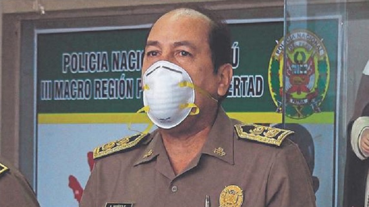 Envían a prisión a exjefe PNP La Libertad, Lucas Núñez