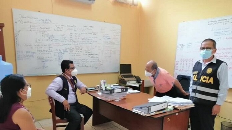 Fiscalía Anticorrupción allana oficinas del Gore Piura por caso del centro de salud de Máncora