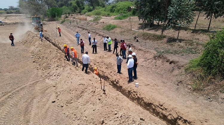 Lambayeque: entrega de obra de agua potable en Pacora tiene 60 días de retraso