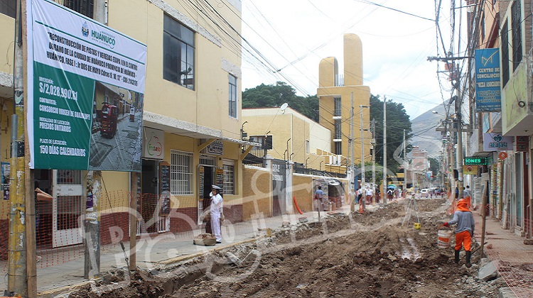 Municipalidad inicia obra de pistas y veredas sin culminar otras similares