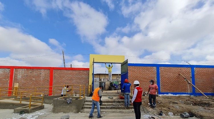 Tumbes: alertan que trabajos en colegio Copitos de Nieve se ejecutan sin supervisión