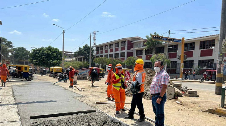 Advierten incumplimiento de expediente técnico en obra de Sullana
