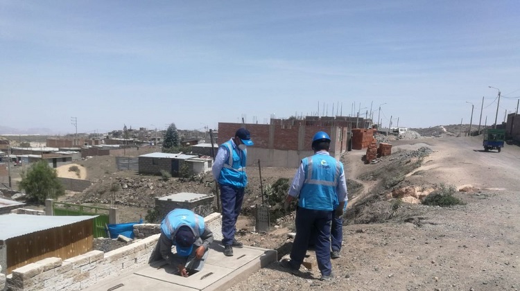 Arequipa: detectan tendido de redes de agua potable irregular en Jardines del Colca