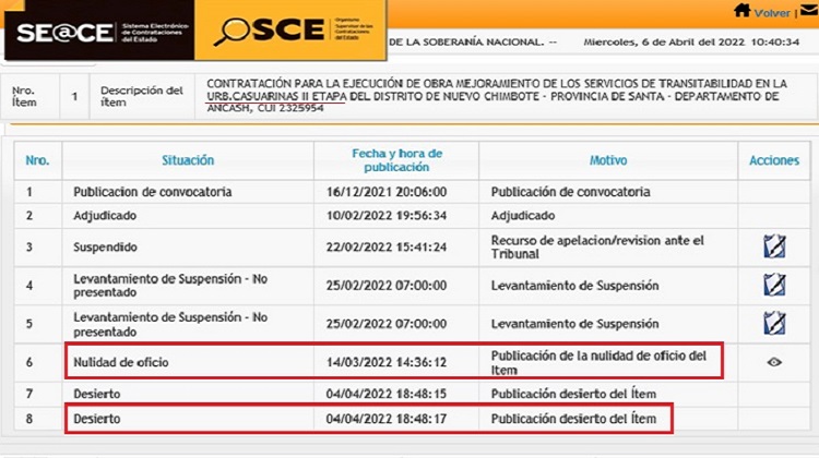 Concurso para obra en Casuarinas: primero declarado nulo y ahora, desierto