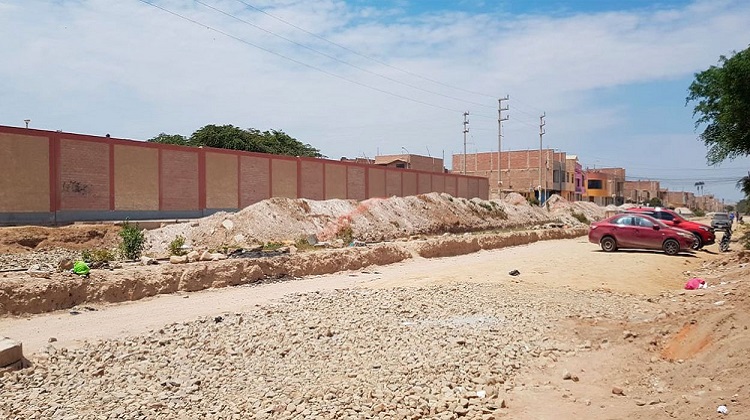 Lambayeque: paralizan trabajos en millonaria obra de avenida Pedro Cieza de León