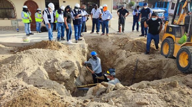 Obra de la Av. Unión inconclusa por retrasos en trabajos en Chincha