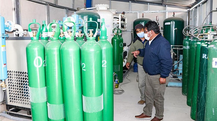 Puno: planta de oxigeno de Juliaca no cumple con capacidad requerida