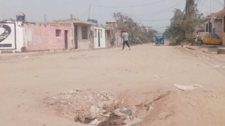 La Libertad: Obra en Florencia de Mora está a la deriva