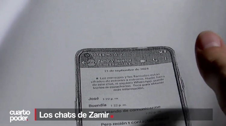 Los chats y las presiones de Zamir Villaverde para contratar a recomendado en MTC