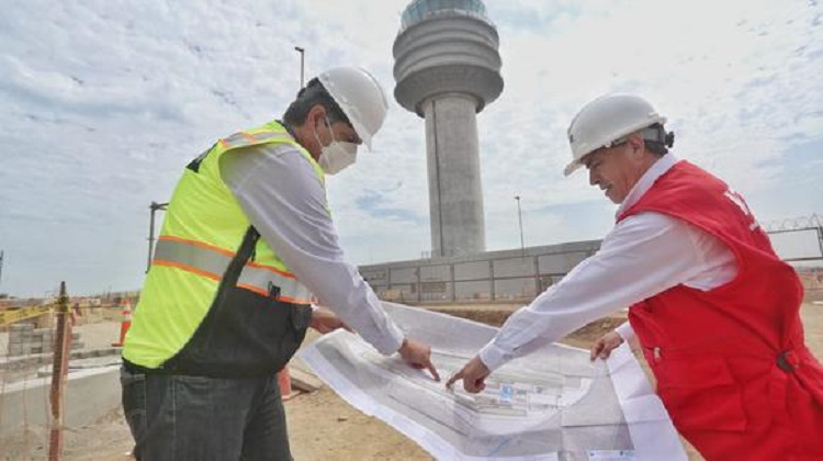 Nueva torre de control del Jorge Chávez estará lista en julio y la segunda pista a fin de año